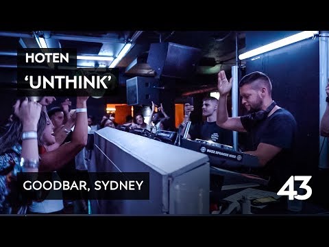Hoten playing "Unthink" @ Goodbar, Sydney