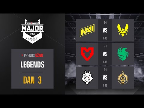 StarLadder Budapest Major 2025 -Stage 3 - NaVi vs Vitality | MOUZ vs Falcons | G2 vs The MongolZ