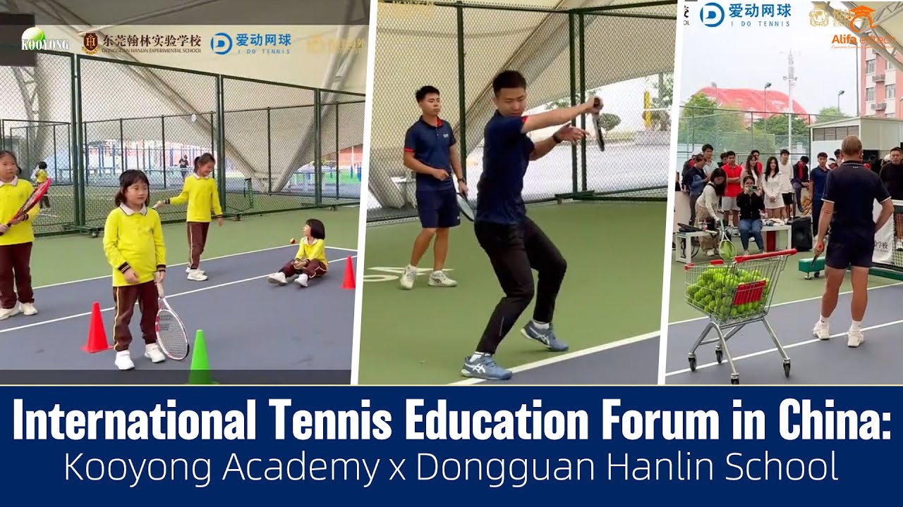 Video about tennis skills training and competitive student development