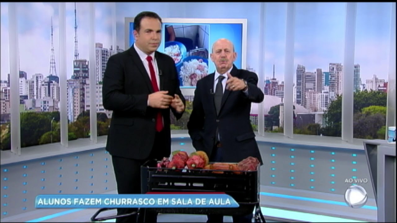 Alunos fazem churrasco dentro de sala de aula e levantam polêmica