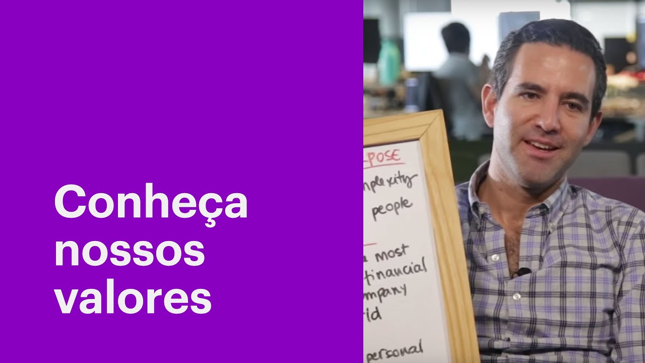 Construindo os valores do Nubank