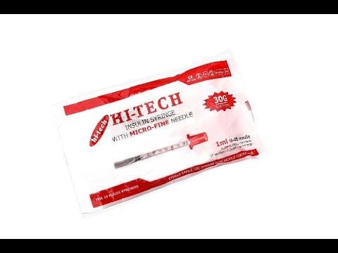 Hi tech disposal syringe 2ml