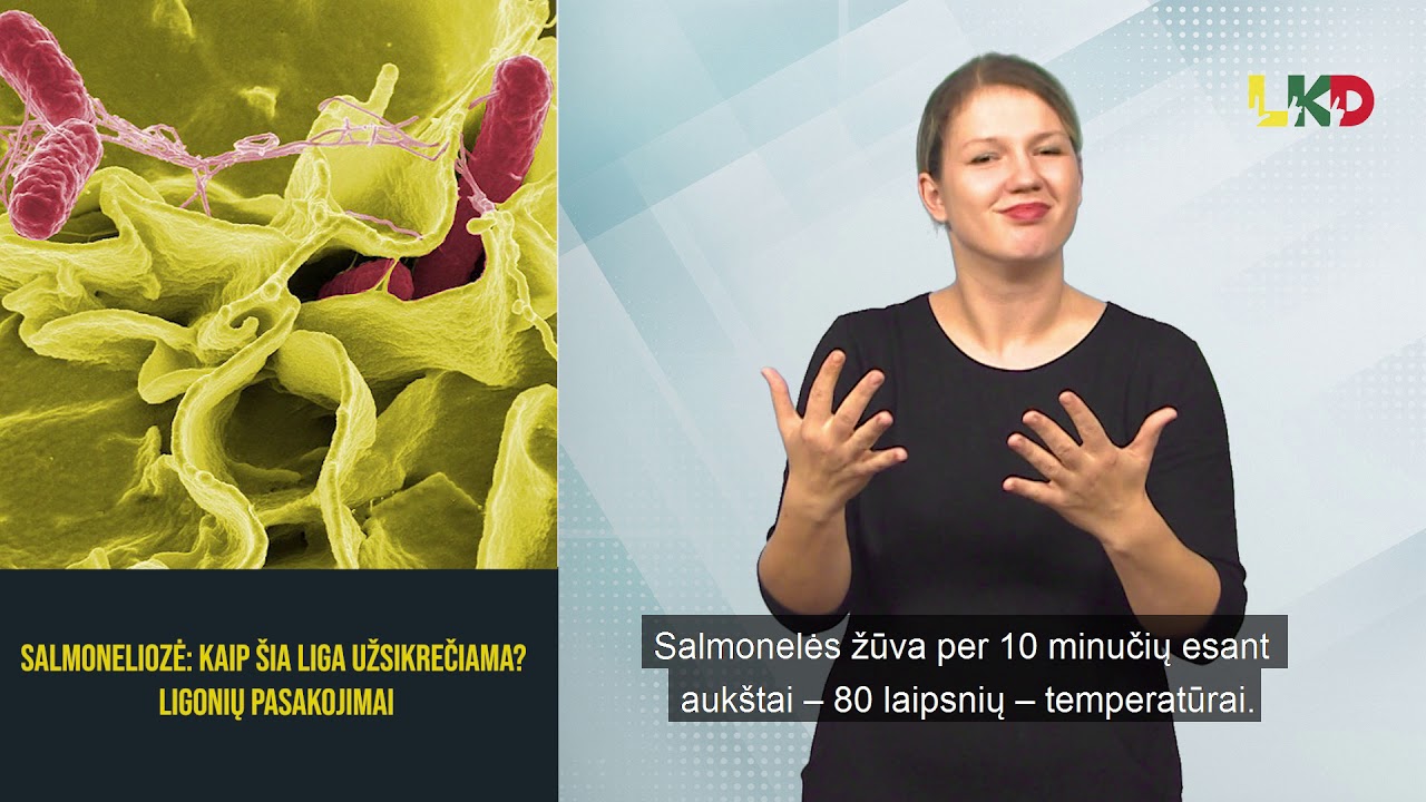 Salmonelioze: kaip šia liga užsikrečiama?