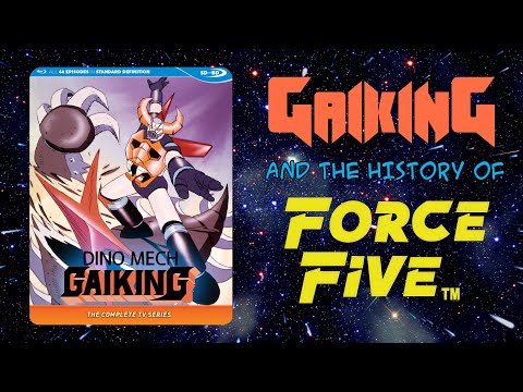 Dino Mech Gaiking and the History of Force Five