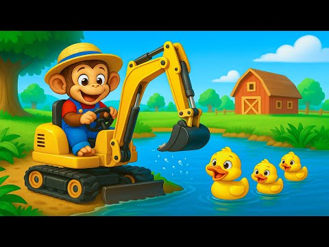 🍌🐵 Baby Monkey Toto’s Fruit Adventure With Yellow Duck… and a Hidden Monkey Thief! 🦆🍉 TOTO Monke
