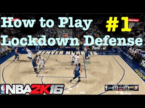 NBA 2K16 Defense Tips How to Defend in NBA 2K16 Defensive Settings Tutorial Pt.1 #41