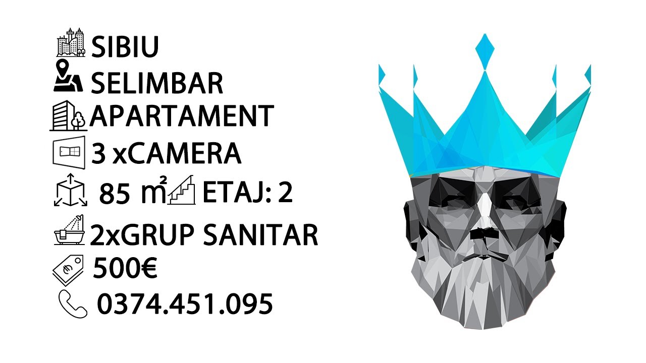 Tur video Selimbar | 3 camere | 2 bai | 2 locuri de parcare | 2 terase | Modern