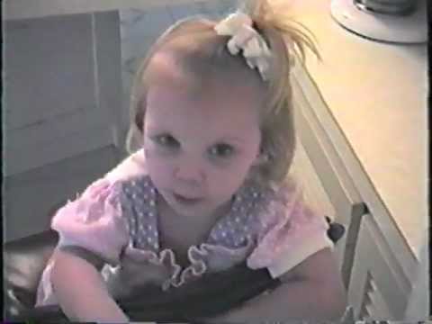 Danielle telling me to f#ck off at 2 years old!!!!!