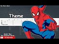 Spider-Man The Animated Series - Theme Guitar Tutorial
