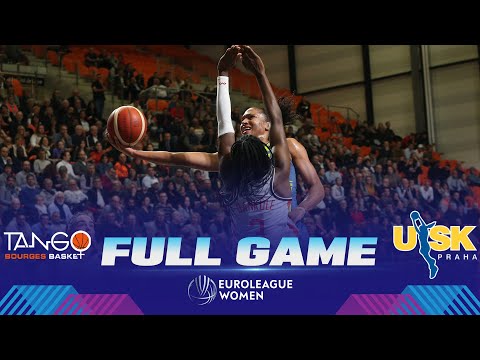 Tango Bourges Basket v ZVVZ USK Praha  | Full Basketball Game | EuroLeague Women 2022-23