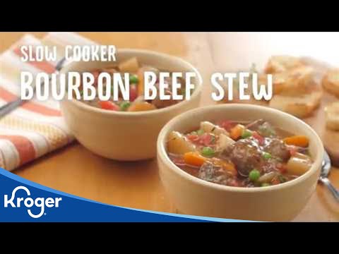 Slow Cooker Bourbon Beef Stew Recipe | Seasonal...