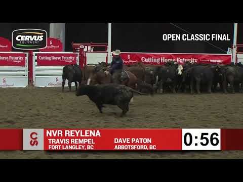 29018 Cutting Horse Futurity - NVR Reylena, Champion Open Classic