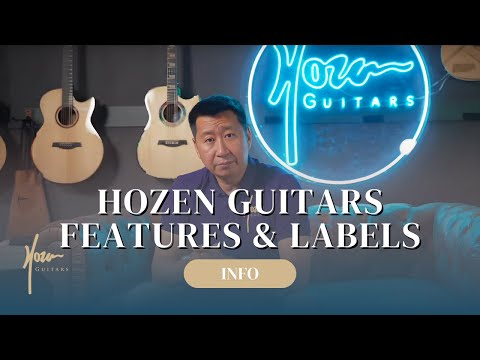 HOZEN GUITARS | FEATURES & LABELS