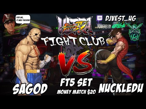 USF4 Fight Club Exhibition Series - SaGod VS NuckleDu FT5 Set Money Match ($20)