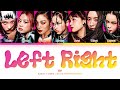 XG LEFT RIGHT Color Coded Lyrics