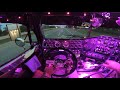 **POV** | Twin Stick Straight Piped Freightliner Classic XL | PURE SOUND | ASMR