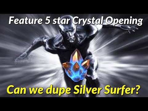 Featured 5 Star Crystal Opening trying to awaken Silver Surfer