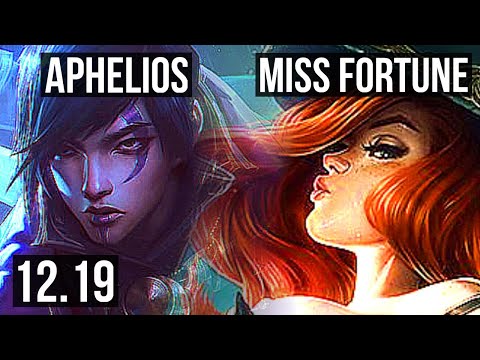 APHELIOS & Thresh vs MISS FORTUNE & Rell (ADC) | 69% winrate, 14/3/5 | KR Challenger | 12.19