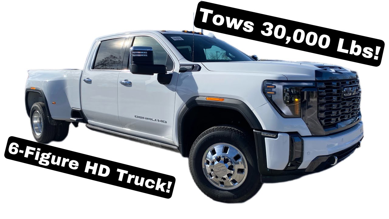 2024 GMC Sierra 3500HD Denali Ultimate POV Test Drive ...