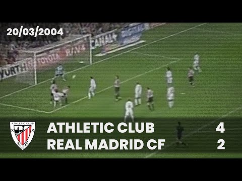 ⚽️ [Liga 03/04] J29 I Athletic Club 4 - Real Madrid 2 I LABURPENA