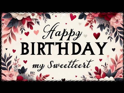 Happy Birthday My Daughter 👑 | Happy Birthday Song 🩷 ❤️