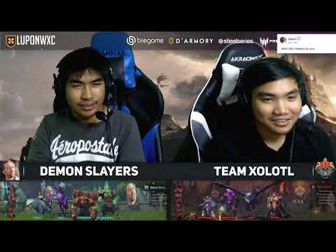 Demon Slayers vs Team Xolotl Game 2 (BO3) | The Summit 11 Minor NA Qualifier