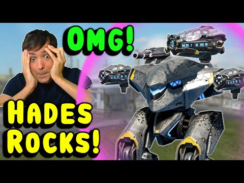 OMG! The HADES is NUTS! War Robots Best Pantheon Bot Mk3 Gameplay WR