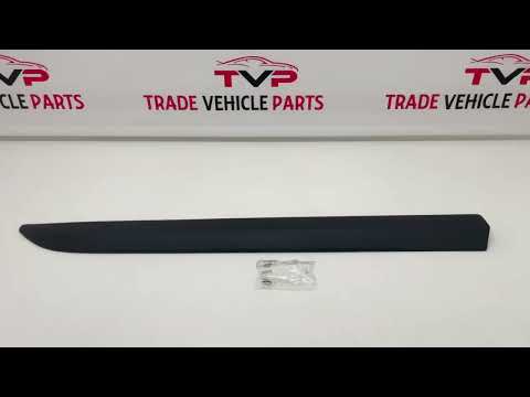 For Toyota Proace Vauxhall Vivaro 2019- Front Door Moulding Trim  Driver Side video