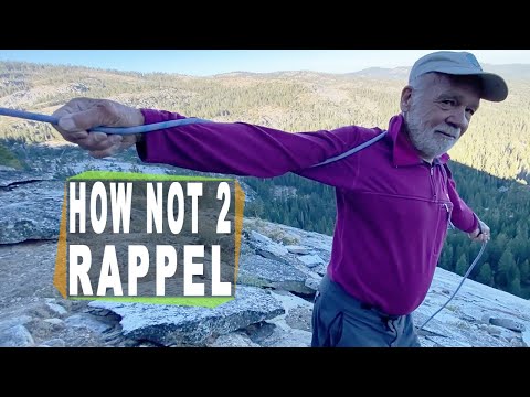 Doug Robinson shows us How NOT 2 rappel