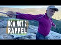 Doug Robinson shows us How NOT 2 rappel