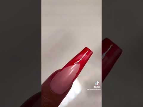 VIRAL Nail Hack?! French Nail Design Made Easy | DIY tutorial | Tik Tok Nail hacks #nails #shorts