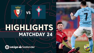 Videoresumen del Osasuna - Celta Videoresumen del Osasuna - Celta