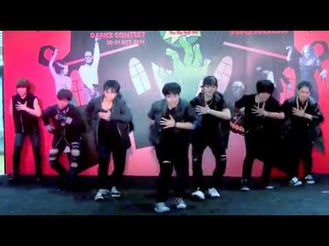 141030 MRT cover BTS - War of Hormone + Danger @Teen Pointer Halloween 2014 (Audition)