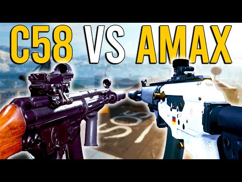 C58 vs CR-56 AMAX Comparison! Which is the Best Assault Rifle in Warzone Season 4?