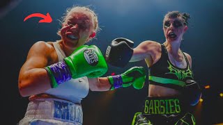 6ar6ie6 (Australia) vs Emily Brooke (England) - FULL FIGHT, KNOCKOUT, COMPLETE FIGHT, 1080P