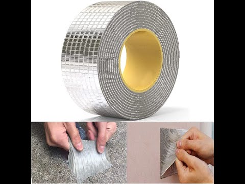 Color: silver water proof aluminium tape
