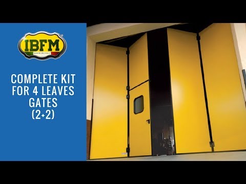 I.B.F.M.|Art. kit 4500|Complete kit for 4 leaves gates (2+2)