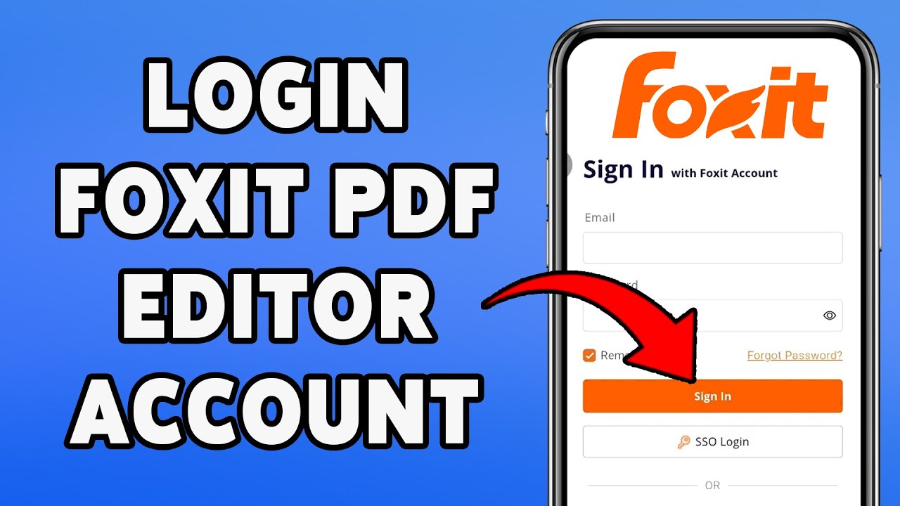 How To Login Foxit PDF Editor Account 2025 | Foxit PDF Editor Sign In Guide