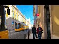 Lisbon Sunny Winter Walk 2026 ️ São Bento To City Center 4K HDR