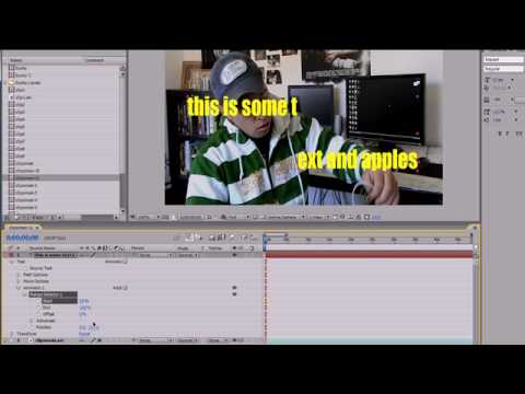 After Effects Tutorial 1 Introduction