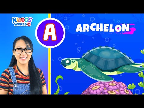 Prehistoric Creatures ABCs with Miss V! Learn Dinosaur and Ancient Animal Names from A to Z
