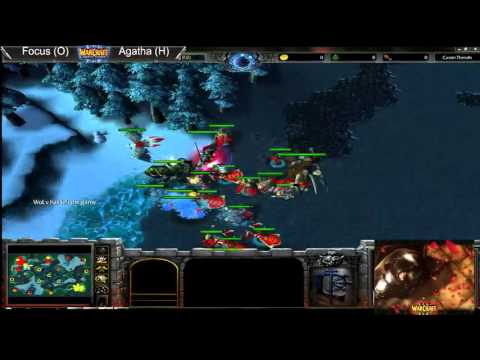 Epic Wc3 Focus (O) vs Agatha (H)