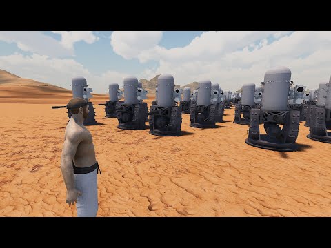 CHUCK NORRIS vs 100 PHALANX - Ultimate Epic Battle Simulator 2 | UEBS 2