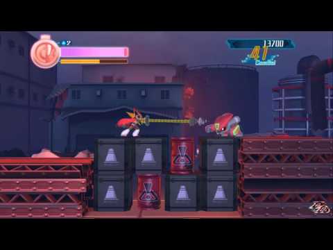 Mighty No. 9: Oil Factory (Ray) [S Rank] (HARD)