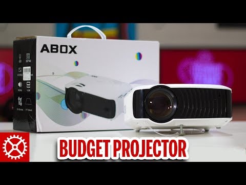 Abox T22 LED Projector - $100 Budget Projector