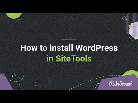 How to install free SSL Let s Encrypt certificate in Site Tools Website Security Tutorial
