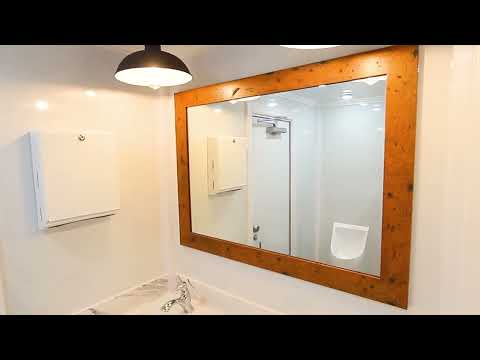 5 Station Portable Restroom Trailer | Seabreeze Luxury Series