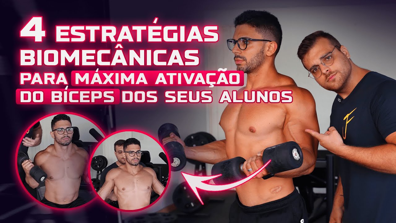 Use a Biomecânica para aumentar o BÍCEPS dos seus alunos. Máxima Ativação! | João Franken