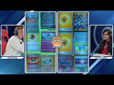TCG Henry Brand Vs William Penney - 2024 Pokémon Sacramento Regional Championships Swiss R8