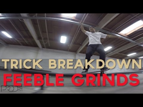 Paul Rodriguez l Trick Breakdown l Feeble Grind